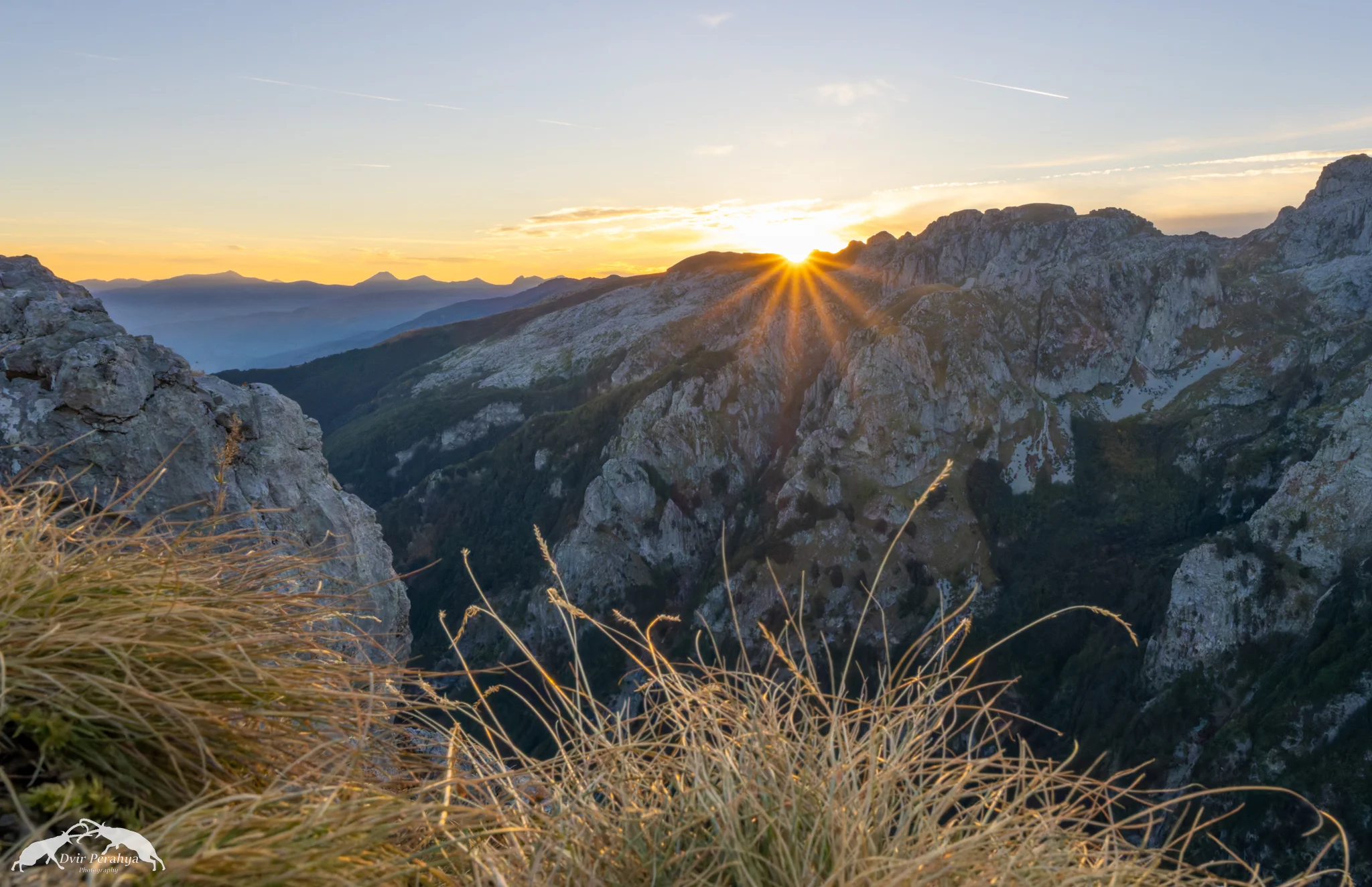 Mountain landscape, Theth Valley, Albania